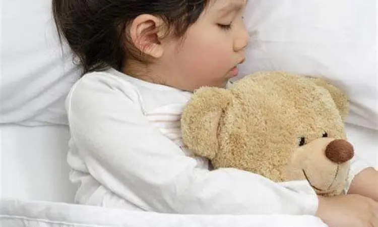 Pentingnya Istirahat Anak tidur setelah minum obat flu