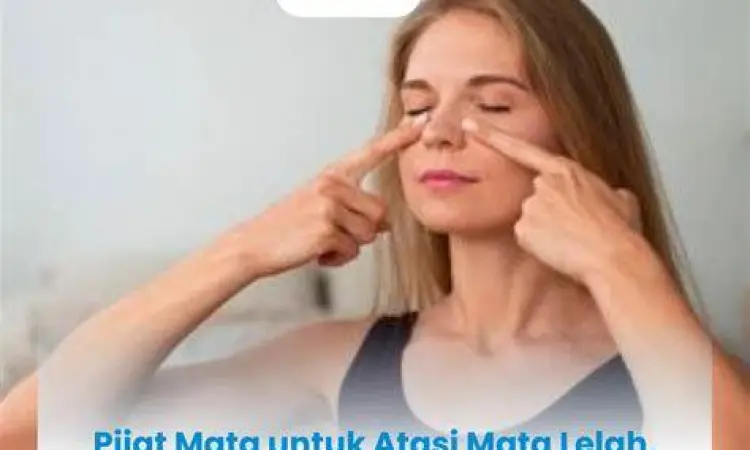 Relaksasi Mata Cara memijat alis untuk meredakan kedutan