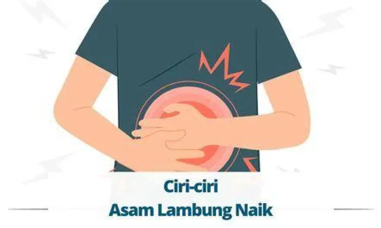 ilustrasi asam lambung menyebabkan nyeri dada