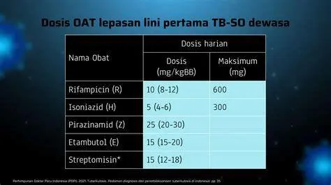 Obat Anti Tuberkulosis OAT Paket obat anti tuberkulosis yang harus dikonsumsi setiap hari